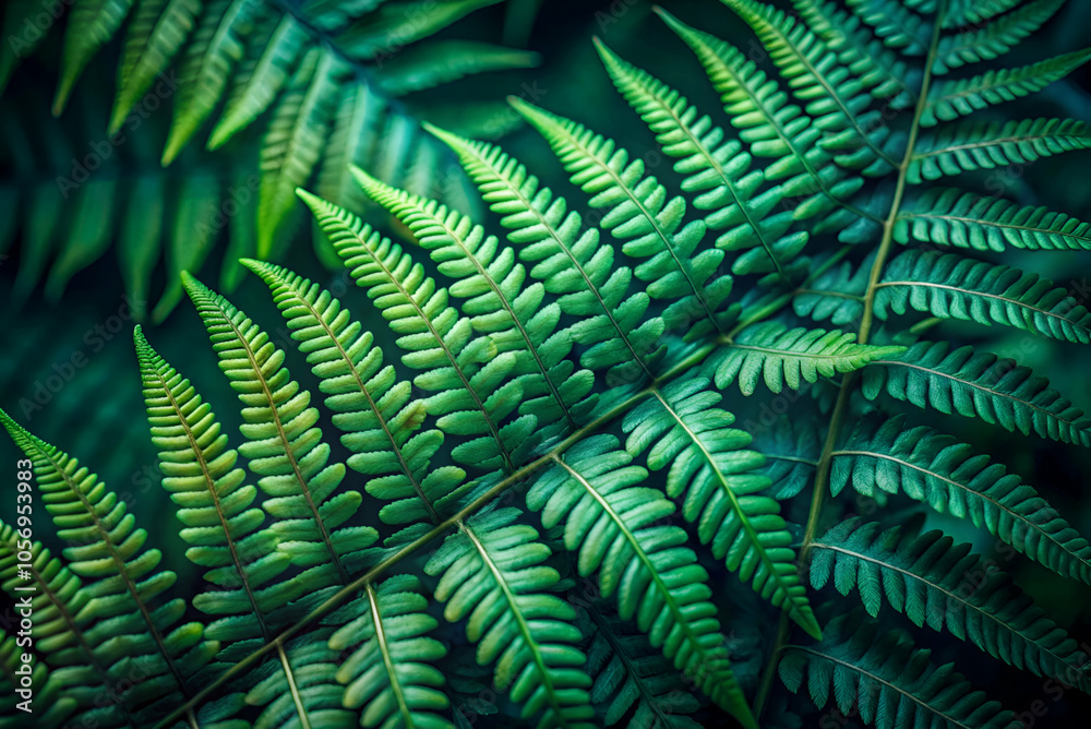 Lush green ferns create a vibrant tapestry of nature, showcasing intricate leaf patterns and textures in a serene environment. Lush green ferns create a vibrant tapestry of nature, showcasing intricate leaf patterns and textures in a serene environment.