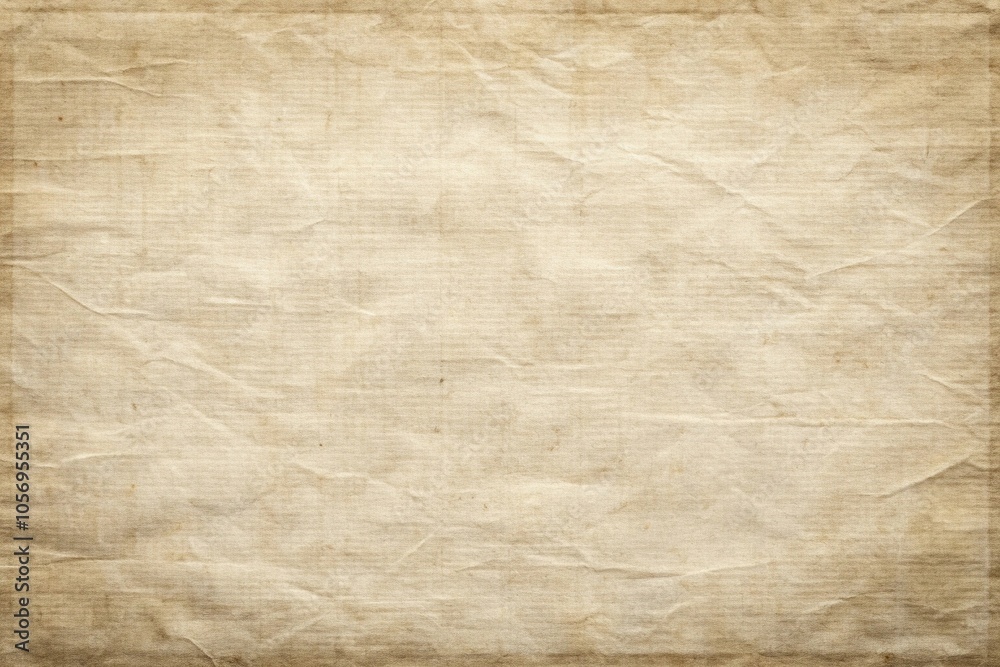 Soft and absorbent paper with a subtle sheen, evoking the sensation of handling old newspapers, ink stains, gentle surface