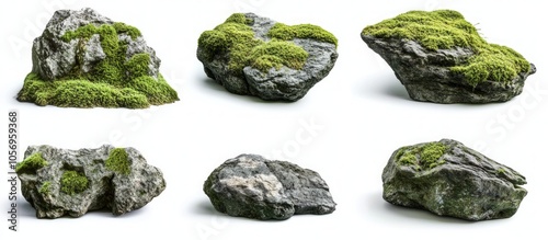 Nature Rocks with Moss