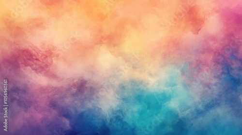 Colorful gradient texture with blurred blending, forming a soft, dreamy effect