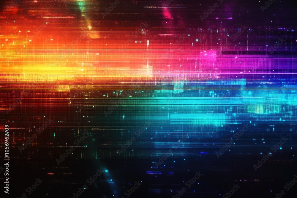 Colorful abstract light streaks pattern Colorful abstract light streaks pattern