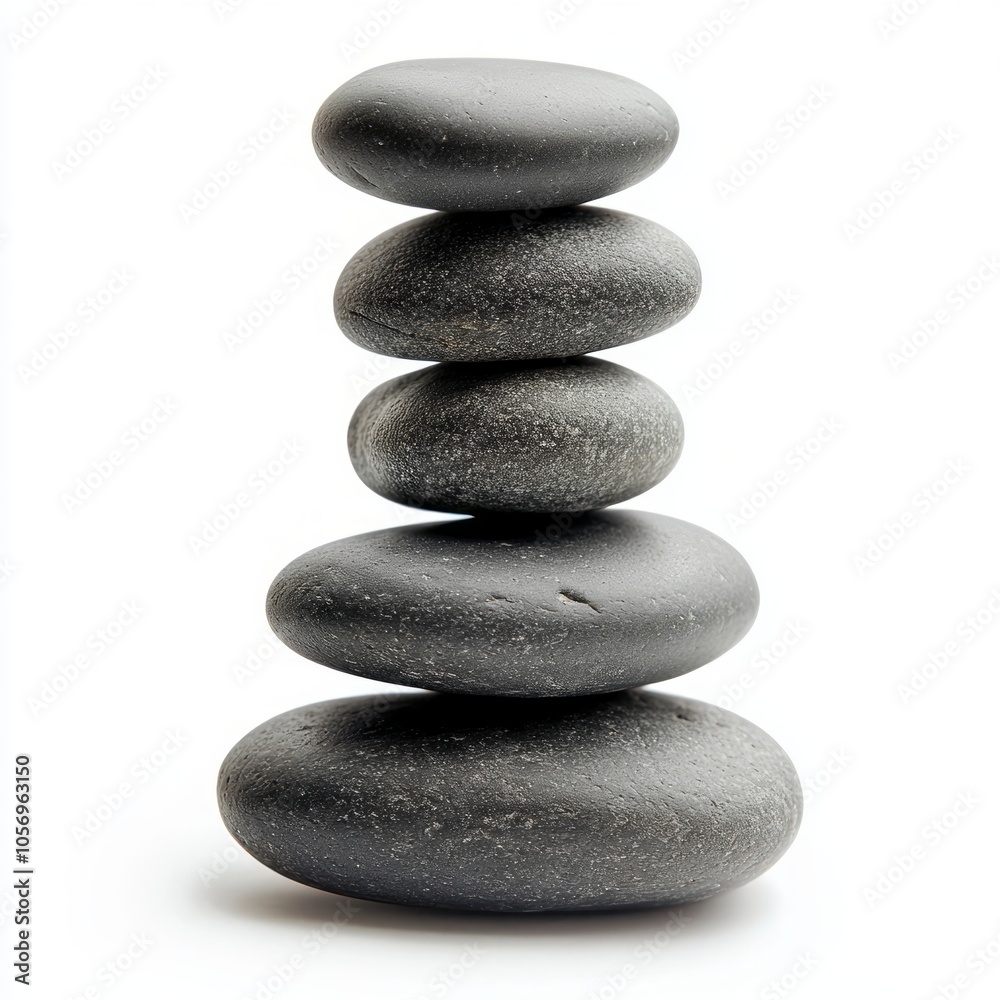 Balanced Stones: A Moment of Calm Balanced Stones: A Moment of Calm