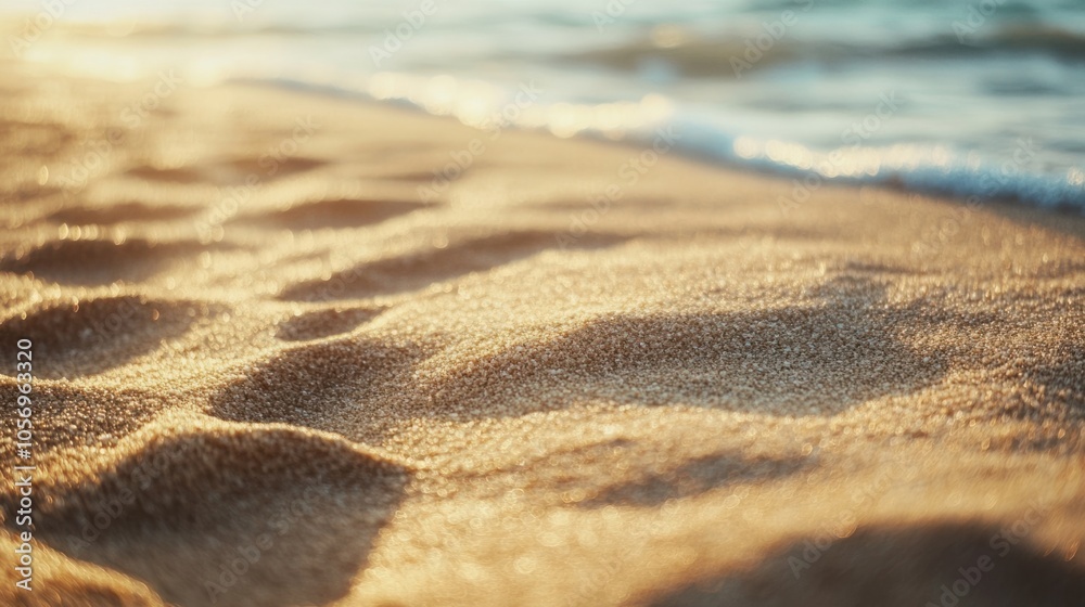 Grainy sand texture with soft beige tones, creating a natural, beach-inspired background Grainy sand texture with soft beige tones, creating a natural, beach-inspired background
