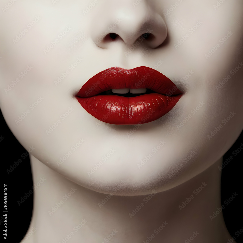 This elegant minimalist piece features a bold red lipstick mark forming a heart-smile on a flawless white napkin. The vivid color and clean background emphasize the artist’s focus on simplicity and ch This elegant minimalist piece features a bold red lipstick mark forming a heart-smile on a flawless white napkin. The vivid color and clean background emphasize the artist’s focus on simplicity and ch