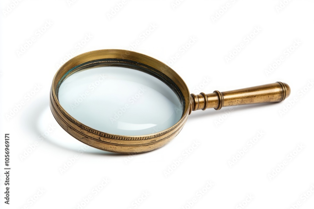 Antique Brass Magnifying Glass Antique Brass Magnifying Glass