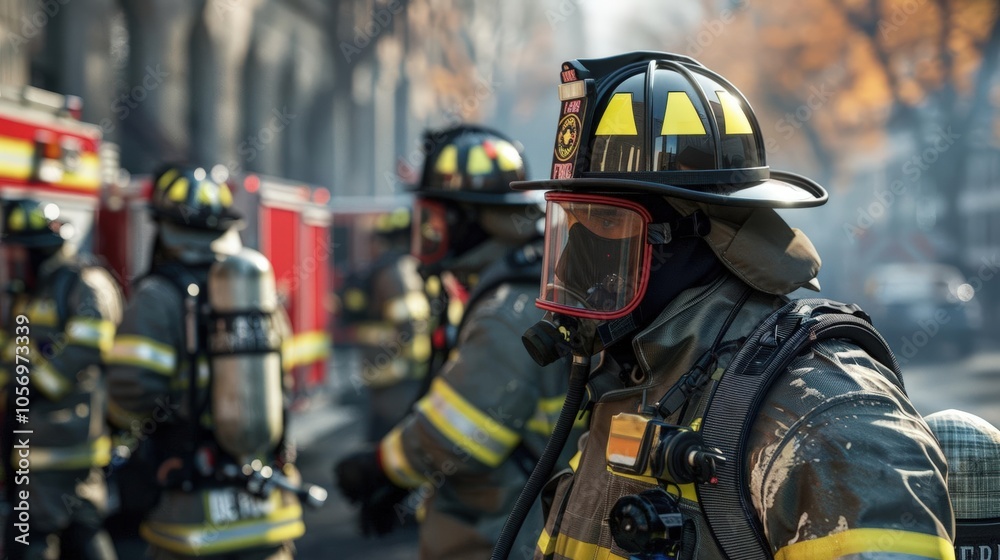 Showcase the bravery of first responders with lifelike 3D models of firefighters and paramedics Showcase the bravery of first responders with lifelike 3D models of firefighters and paramedics