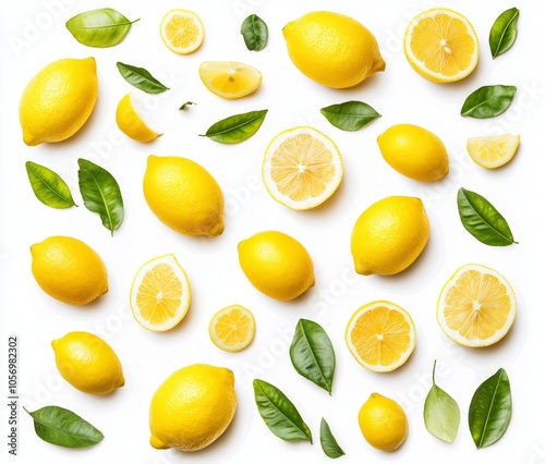 Vibrant Lemon Pattern