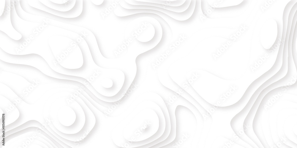 Abstract white paper cut art background design for website template or presentation template.3D rendering. White wave for artwork background, Wavy art Abstract white paper cut art background design for website template or presentation template.3D rendering. White wave for artwork background, Wavy art