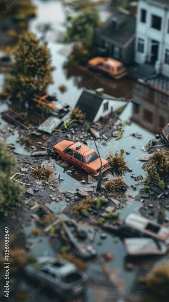 Visualize the importance of disaster preparedness with detailed 3D renders of emergency response plans and protocols Visualize the importance of disaster preparedness with detailed 3D renders of emergency response plans and protocols