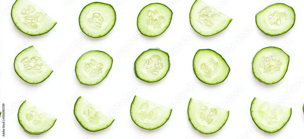 Fresh Cucumber Slices Fresh Cucumber Slices