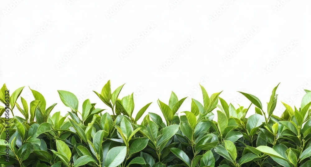 Obraz premium Closeup of Lush Green Leaves
