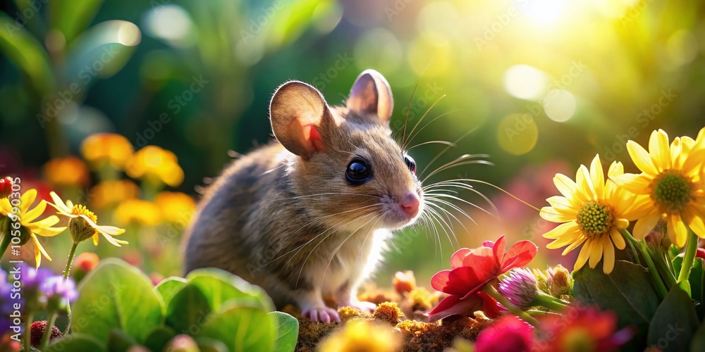 Adorable Candid Photography of a Cute Mouse in Its Natural Habitat Adorable Candid Photography of a Cute Mouse in Its Natural Habitat