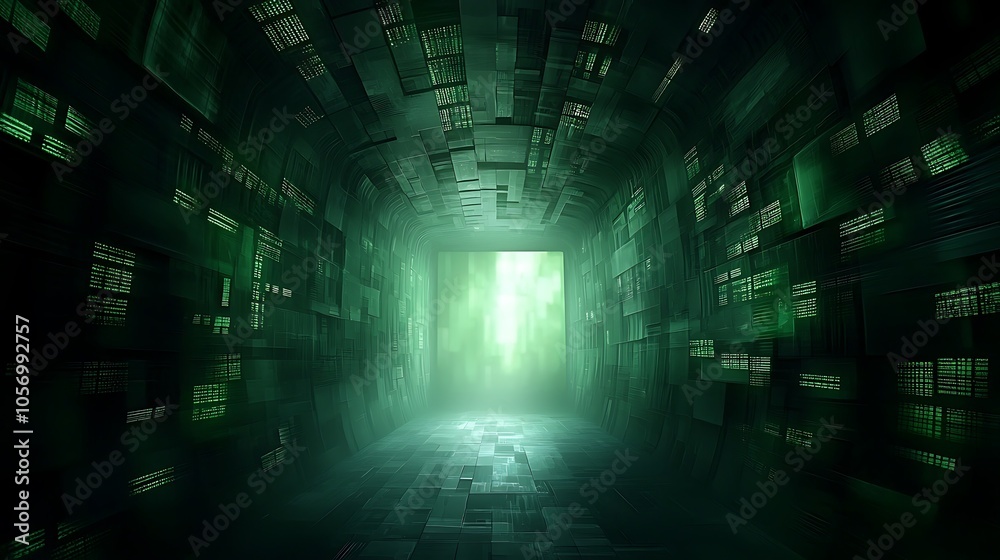 Exploring the enigmatic green tunnel a journey into the unknown realm of light and shadows in a digital landscape Exploring the enigmatic green tunnel a journey into the unknown realm of light and shadows in a digital landscape
