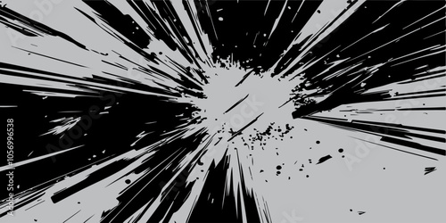 Abstract comic book-style background