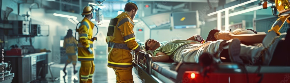 Create captivating 3D renders of emergency simulations, allowing for training and scenario evaluation Create captivating 3D renders of emergency simulations, allowing for training and scenario evaluation