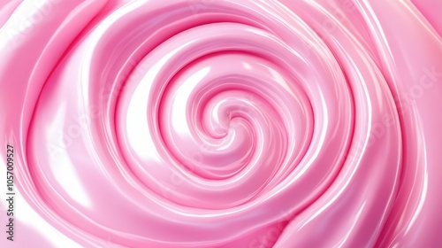 Swirling Pink Bubbles