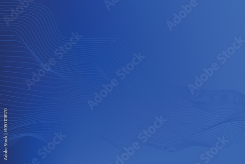 Abstract vector modern background with grey wavy lines and particles. EPS10	