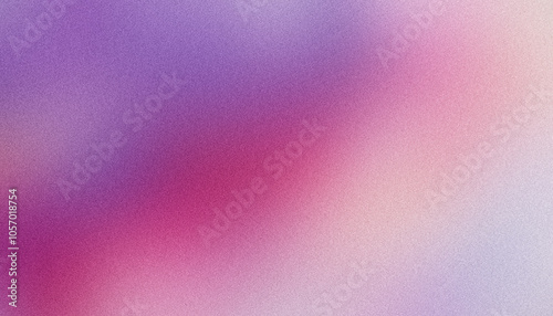 Soft and textured background with a grainy gradient fading from purple to pink and white