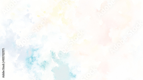 Colorful and bright watercolor background texture with grunge watercolor splashes, Abstract bright and shinny lovely soft color watercolor background, Beautiful and light color colorful background.