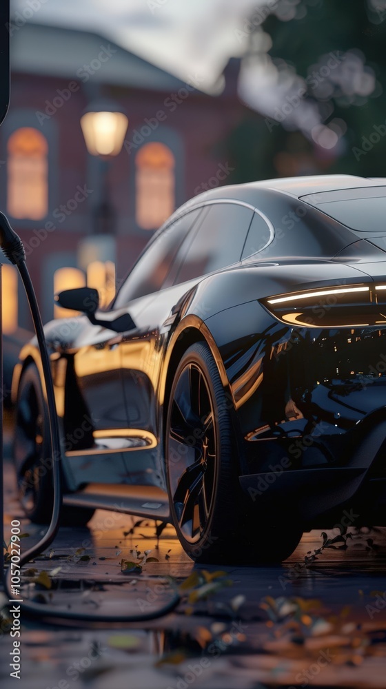 Craft a captivating 3D model of an electric car that symbolizes progress and sustainability Craft a captivating 3D model of an electric car that symbolizes progress and sustainability
