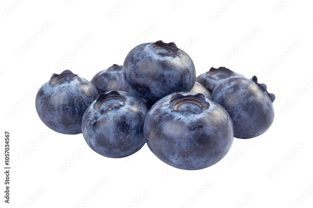 Fresh blueberries on a white isolated background, vibrant and juicy, ideal for healthy eating or dessert recipes. Fresh blueberries on a white isolated background, vibrant and juicy, ideal for healthy eating or dessert recipes.
