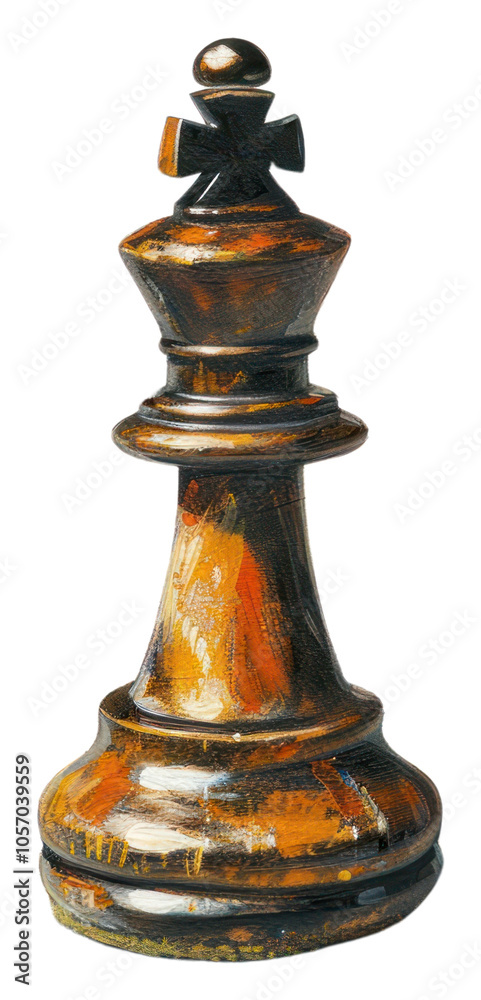 PNG Rustic chess king piece background PNG Rustic chess king piece background