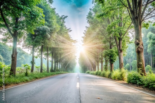 Discover the serene beauty of forest paths. Capture nature's tranquility through minimalist photography, showcasing the simplicity and elegance of