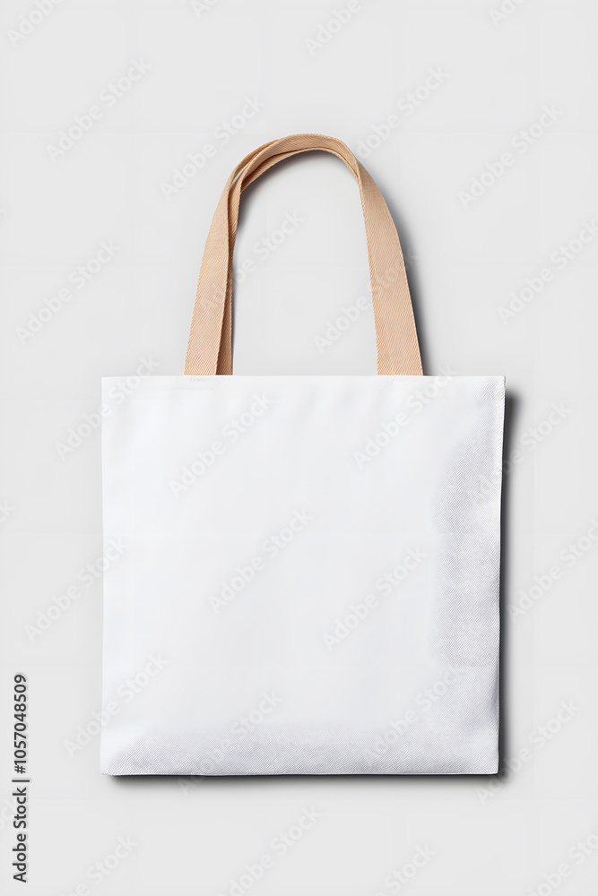 Blank Eco Friendly White tote bag mock up, isolated on white background. Blank Eco Friendly White tote bag mock up, isolated on white background.