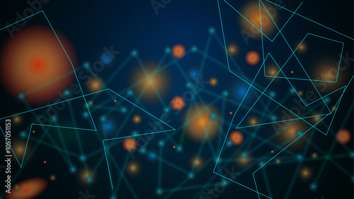Abstract modern technology background for your design. 