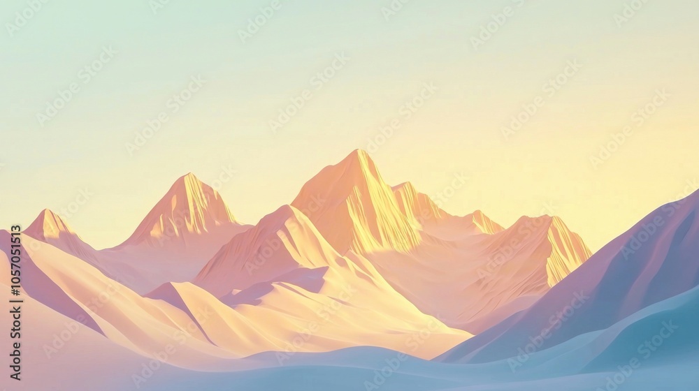 Dawn Over the Peaks: A 4K UHD Mountain Sunrise Dawn Over the Peaks: A 4K UHD Mountain Sunrise