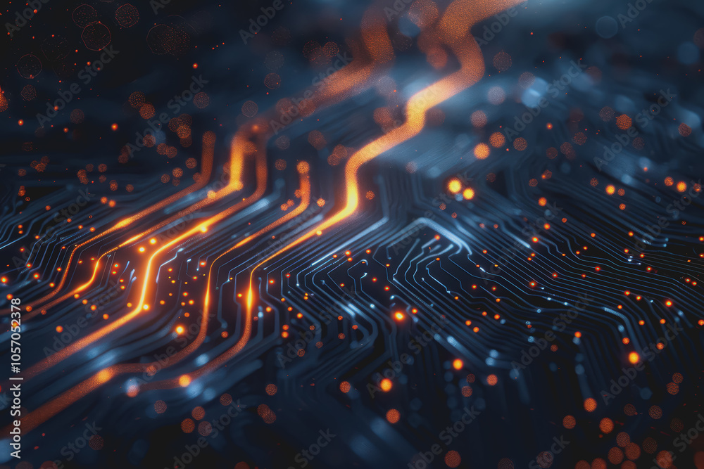 Futuristic circuit board layout Delicate crypto mining symbols Abstract digital landscape. Futuristic circuit board layout Delicate crypto mining symbols Abstract digital landscape.