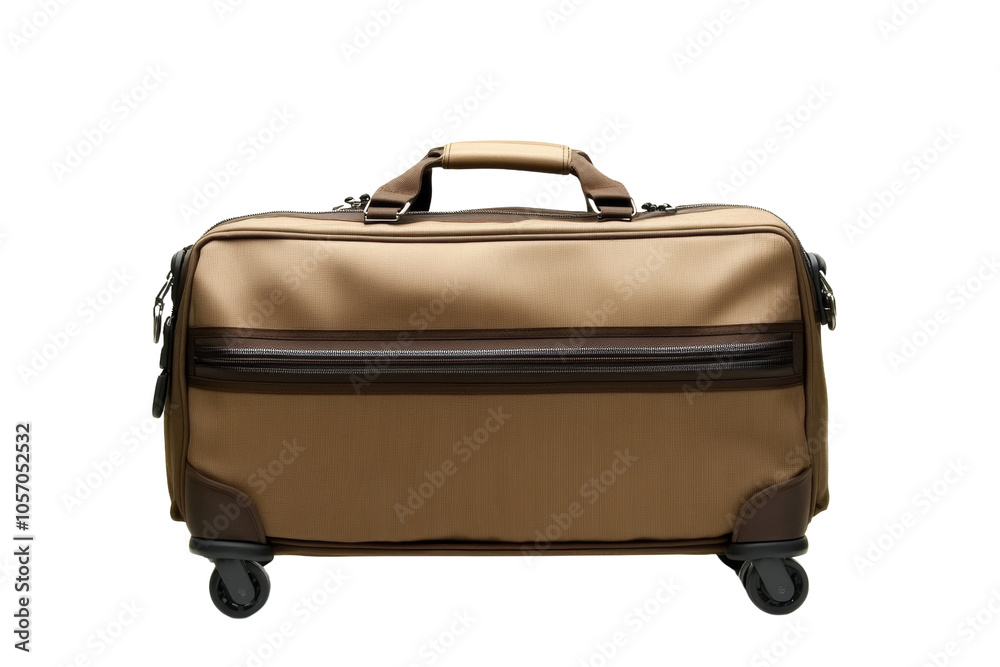 Tan Wheeled Carry-on Suitcase: Stylish Travel Companion Tan Wheeled Carry-on Suitcase: Stylish Travel Companion