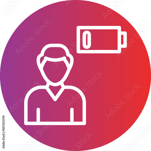 Exhausted Icon Style
