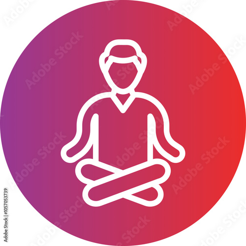Meditation Icon Style