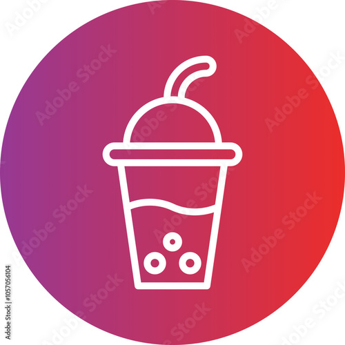 Soft Drink Icon Style