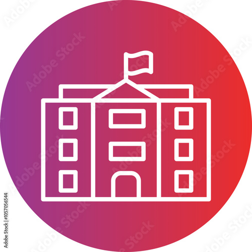 White House Icon Style
