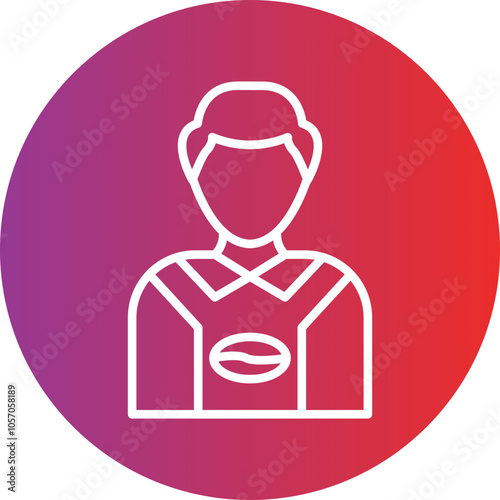Barista Icon Style