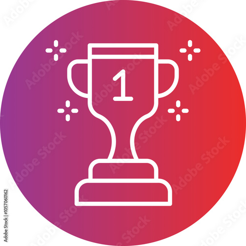 First Prize Icon Style