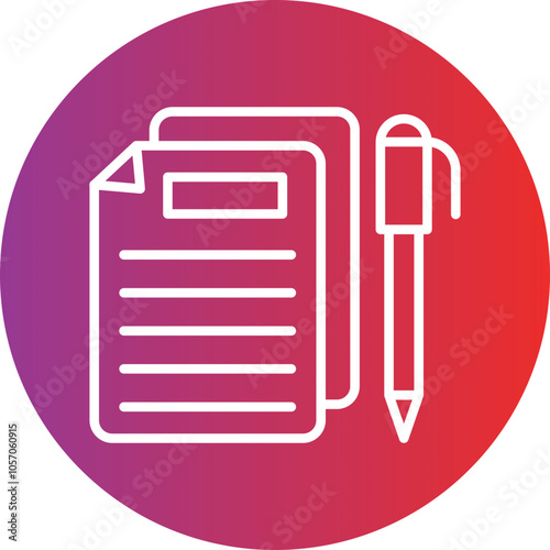 Document Icon Style photo