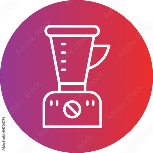 Food Processor Icon Style