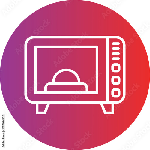 Microwaves Icon Style