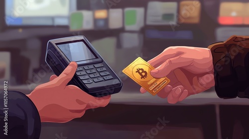 Bitcoin transaction, digital transfer, mobile payment, point of sale integration, blockchain security