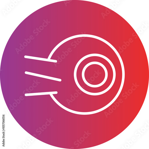Optic Nerve Icon Style