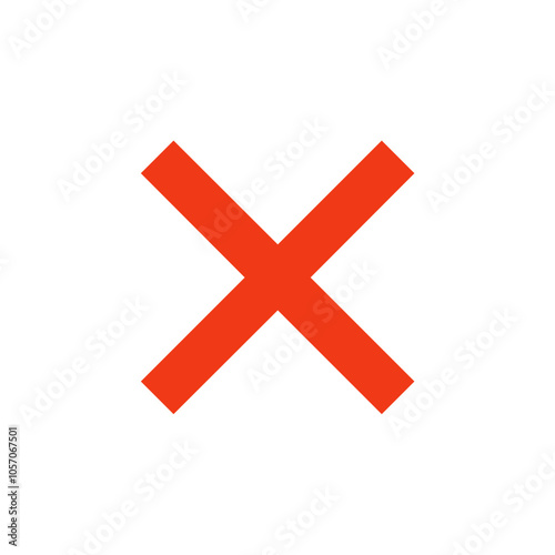 Red Cross Mark Emoji
