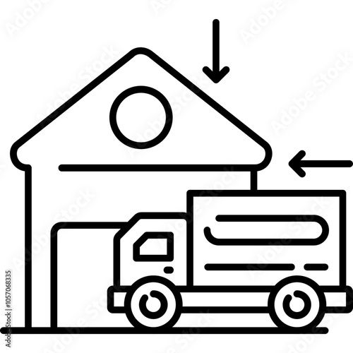 Outbound Logistics Icon