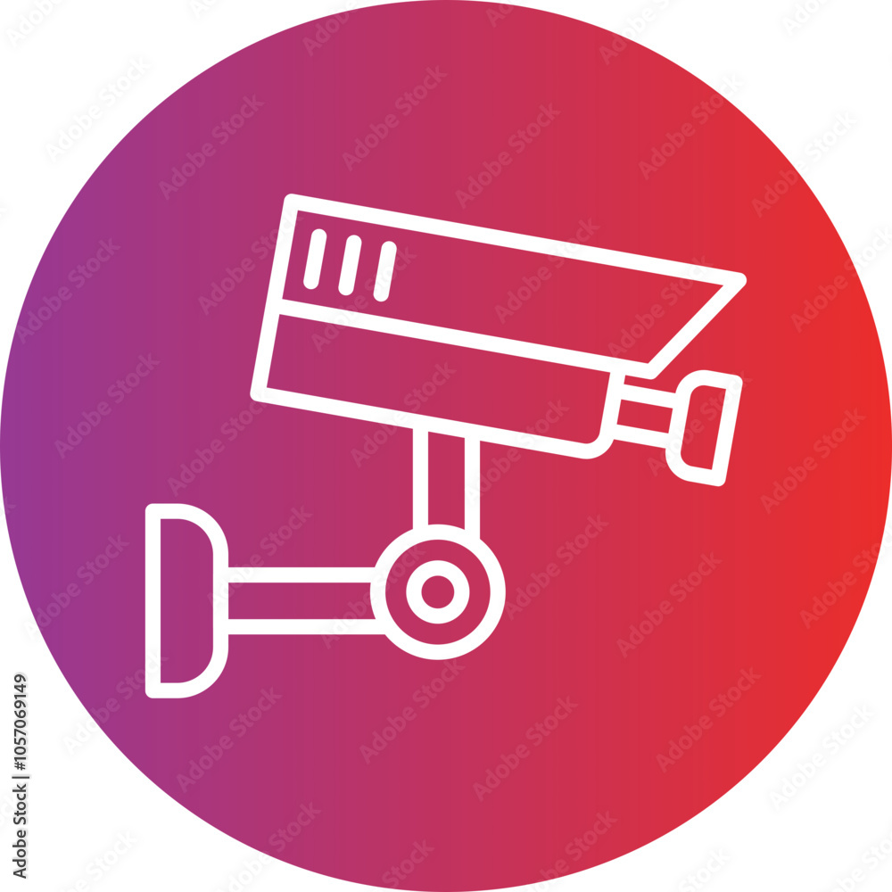 CCTV Camera Icon Style CCTV Camera Icon Style