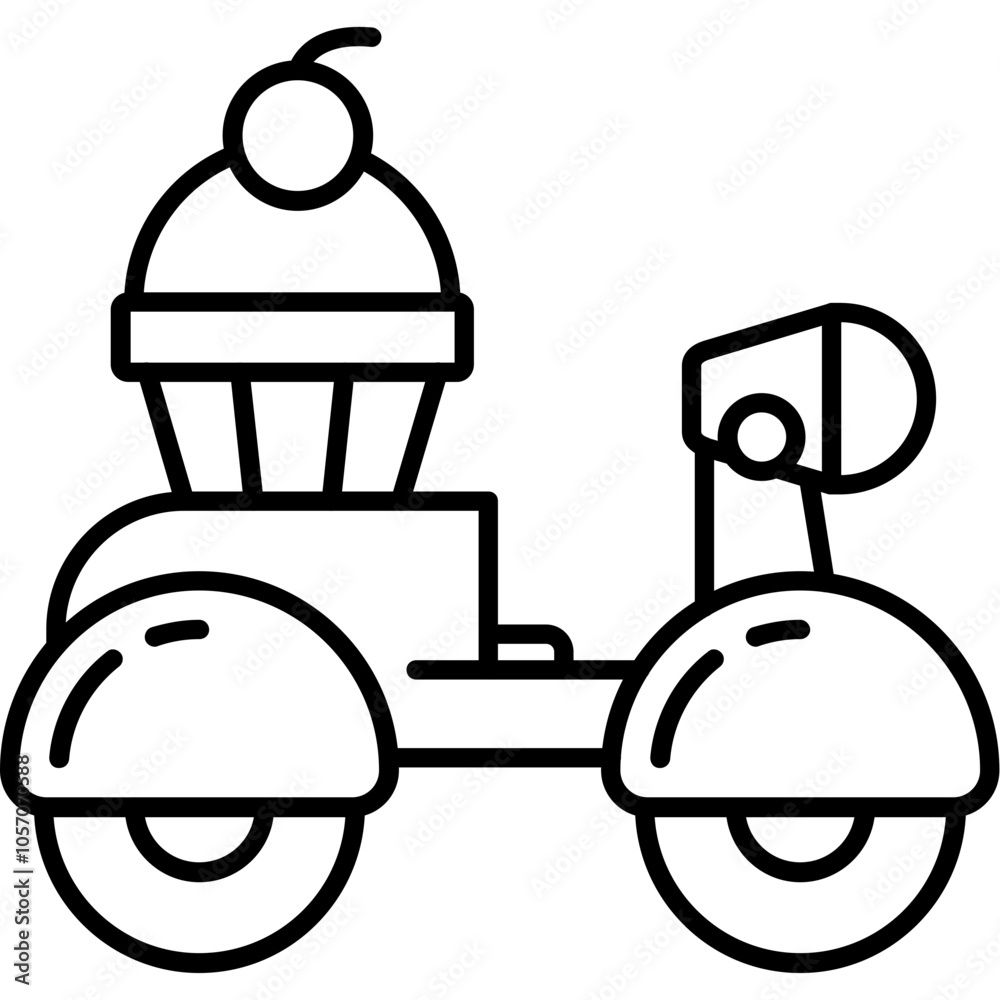 Bakery Delivery Icon