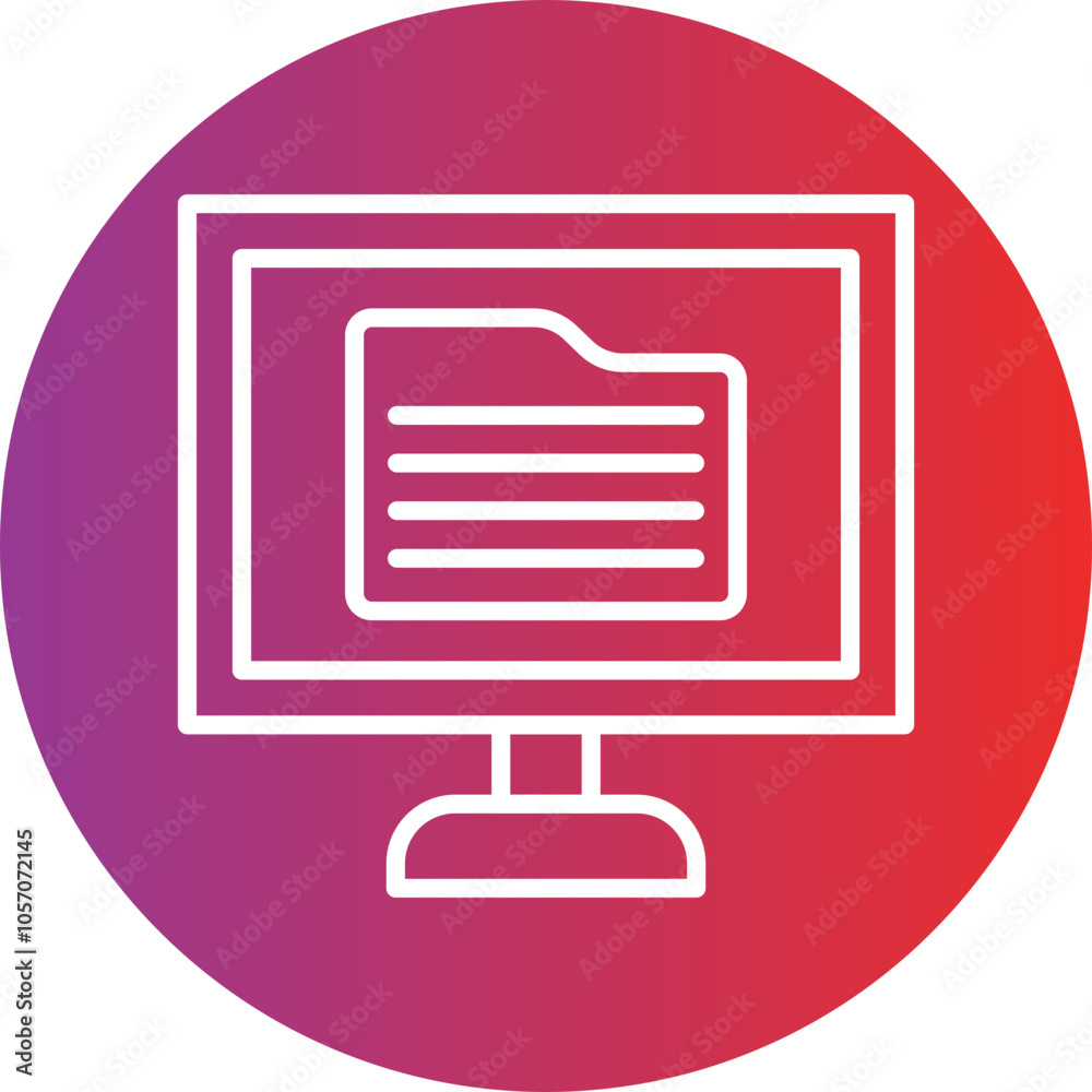 Data Interfaces Icon Style Data Interfaces Icon Style