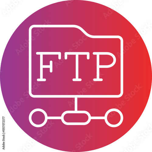 Ftp Protocol Icon Style