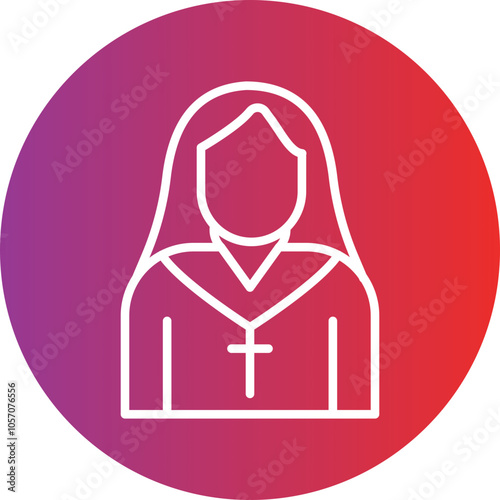 Nun Icon Style